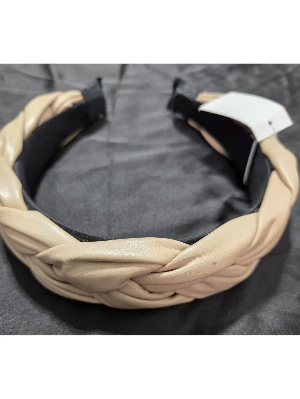 Tan Braided Headband